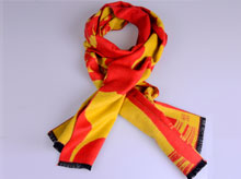 龍翔紡織為人大年會定制高端禮品圍巾