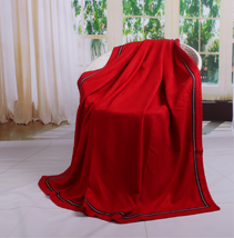 紅色真絲毯子 紅色真絲毯子