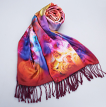 印花復合披肩 印花復合披肩