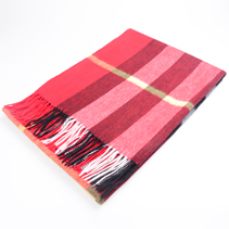 羊毛格子披肩 羊毛格子披肩